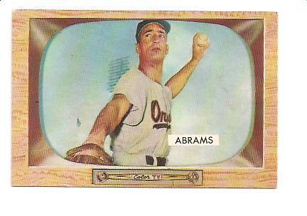 1955 Bowman     055      Cal Abrams
